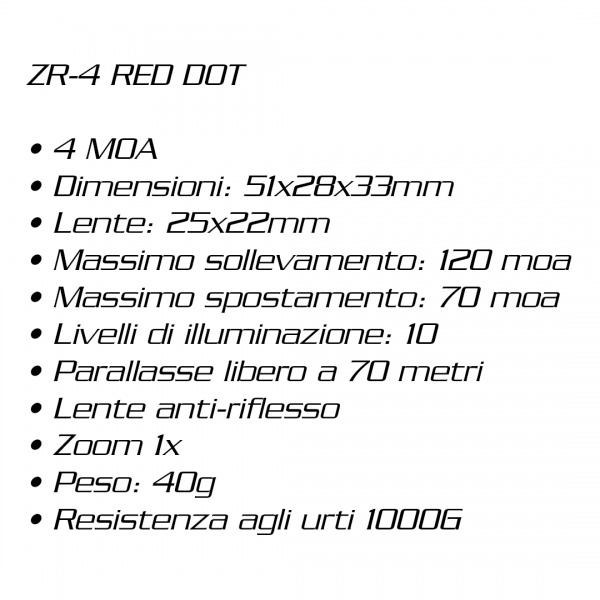 Red dot 6 MOA